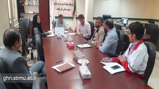 جلسه هماهنگی کمیته زیستی پدافند غیر عامل با حضور نمایندگان ادارات در شبکه بهداشت و درمان شهرستان قرچک برگزار گردید 